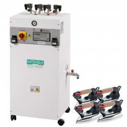 Battistella Saturno 4F 050206+FEP000 - Generatore Vapore con Caldaia 10 L