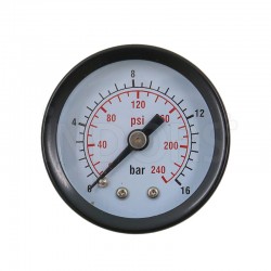 Abac 1127110024 - Manometro per Compressori Aria Attacco 1/8'' Pressione max. 16 bar