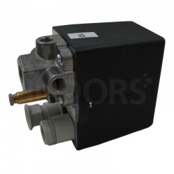 Abac 2236112290 Pressostato 10 bar a 4 vie attacco 3/8'' per Compressori Aria da 4 a 5,5 HP