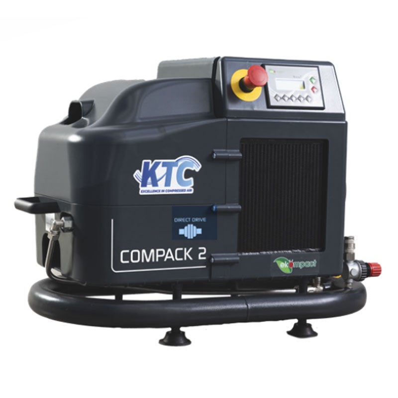 KTC Compack 2 a Terra 1850120507 1850223507 - Compressore a Vite Professionale Compatto da 270 a 300 L/min