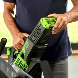 Greenworks GD60ABK4 Soffiatore a Batteria con Batteria 4 Ah + Caricatore inclusi