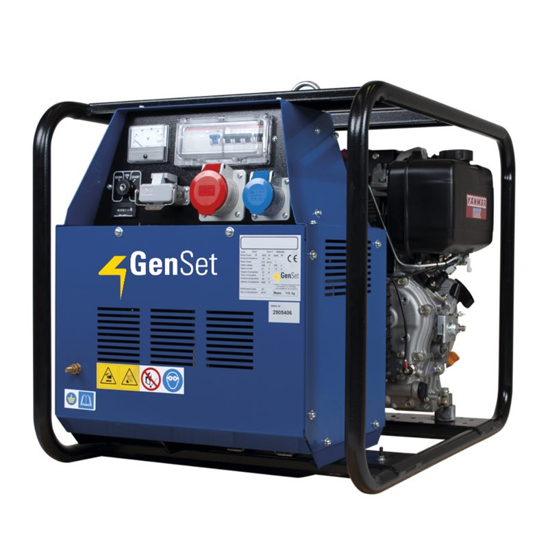 Genset MG 6/4 I-D/AE-Y - Generatore Trifase 6.5 kW Genset MG 6/4 I-D/AE-Y - Generatore Trifase 6.5 kW