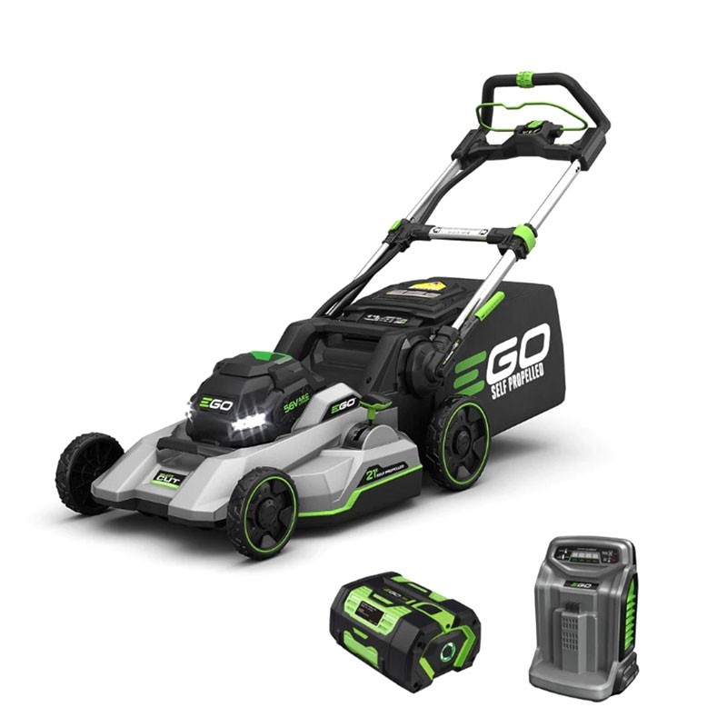 EGO LM2135E-SP - Rasaerba Semovente 52 cm - Kit Battery 7,5 Ah + Caricatore Rapido