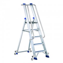 Svelt Regina 4WD VIP - Scala con Ruote 5 Gradini - EN131 SREGIVIPWD05