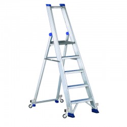 Svelt Regina 4WD LARGE SREGILWD05 - Scala con Ruote 5 Gradini - EN131