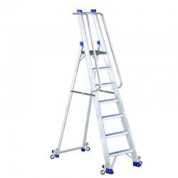 Svelt Regina 4WD VIP SREGIVIPWD07 - Scala 7 Gradini con Ruote e Corrimano EN131