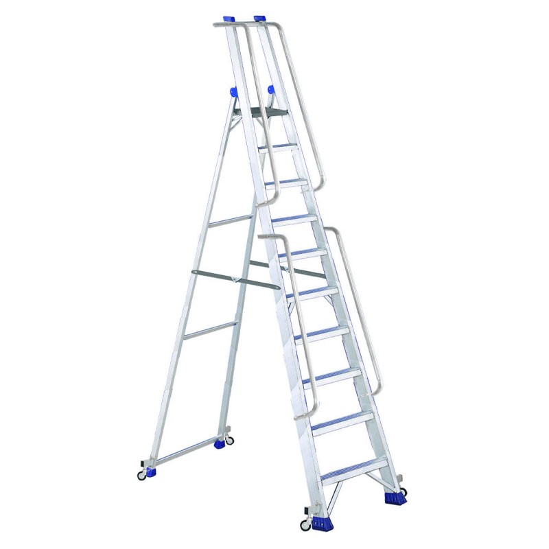 Svelt Regina 4WD VIP 10 SREGIVIPWD10 Scala 10 GradinI con Ruote e Corrimano EN131 Svelt Regina 4WD VIP 10 SREGIVIPWD10 Scala 10 GradinI con Ruote e Corrimano EN131