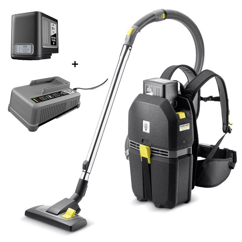 Karcher BVL 5/1 BP Pack 1.394-274.0 - Aspirapolvere Professionale a Spalla
