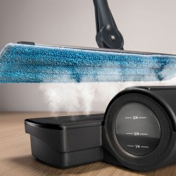 Polti Moppy Black Premium - Scopa a Vapore Senza Cavo cod. PTEU0283