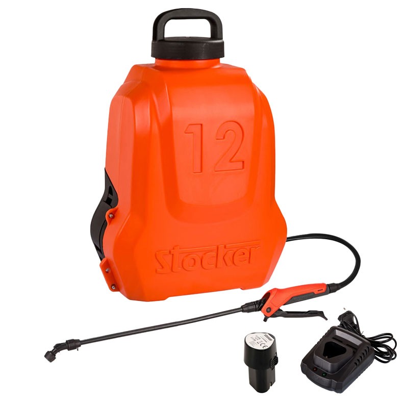 Stocker Pompa 12L 5Bar per Oliveto - Batteria e Caricatore (225)