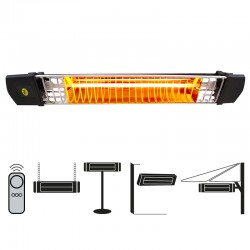 MO-EL Iris 866N 866NRC 866NP - Lampada Infrarossi - Riscaldante per Interni/Esterni