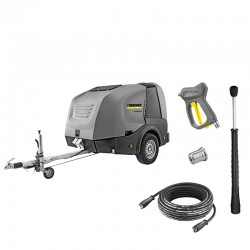 Karcher HDS 13/35 De Tr1 0.300-228.0 - Idropulitrice ad Acqua Calda 350 bar 1300 L/h con Trailer