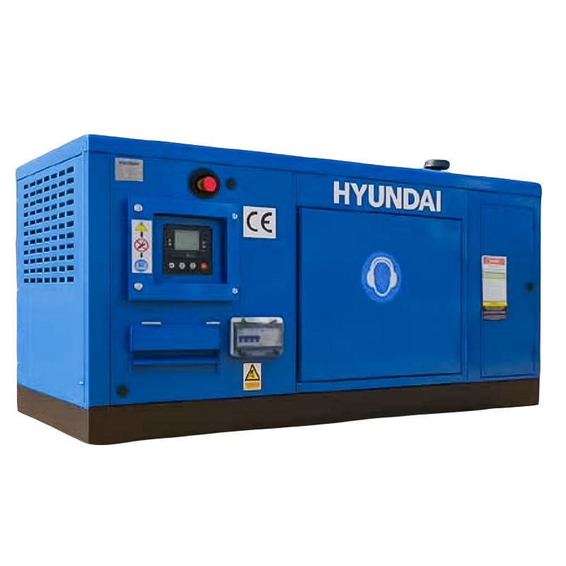 Hyundai 65521- Generatore Industriale 20 kW -  Silenziato 1500 rpm