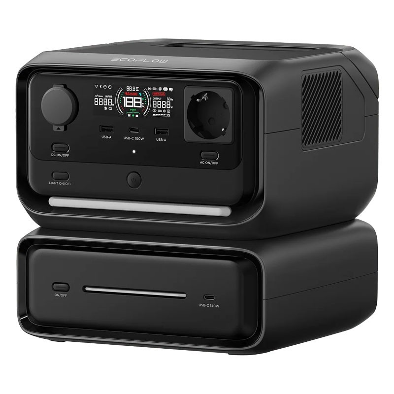 Ecoflow River 3 MAX - Power Station 572 Wh EFRIVER3MAX-EU-CBOX Ecoflow River 3 MAX - Power Station 572 Wh EFRIVER3MAX-EU-CBOX