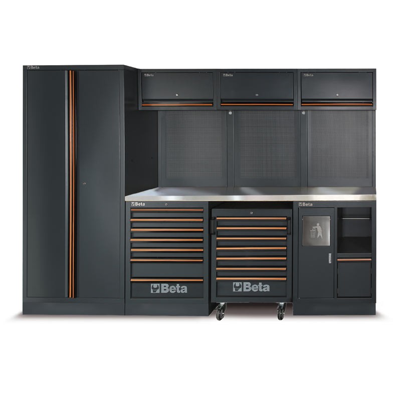 Beta C45PRO X/196UT 00045001987 - Piano Lavoro Officina 46 cm Attrezzi Inclusi! Beta C45PRO X/196UT 00045001987 - Piano Lavoro Officina 46 cm Attrezzi Inclusi!