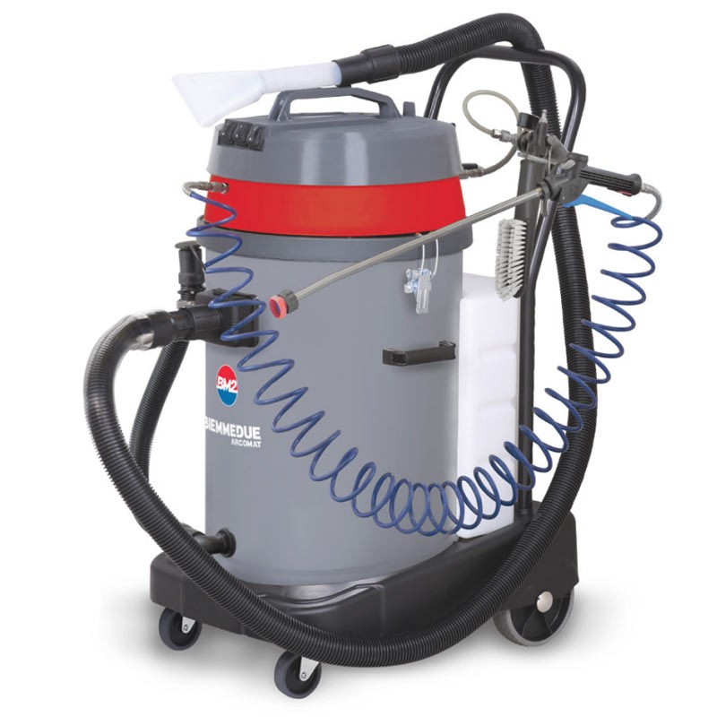 Biemmedue EX-F 80 P ECO 08EX005 - Bidone Aspirapolvere e Liquidi con Schiumogeno Fusto in PP