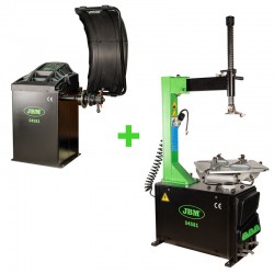 JBM Serie 500 - Smontagomme Automatico 54581 + Equilibratrice Digitale 54582