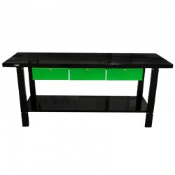 JBM 51738 - Tavolo di Lavoro a 3 Cassetti Professionale per Officine