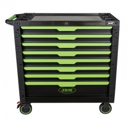 JBM 54688 - Carrello XL Professionale 8 Cassetti 468 Attrezzi Inclusi