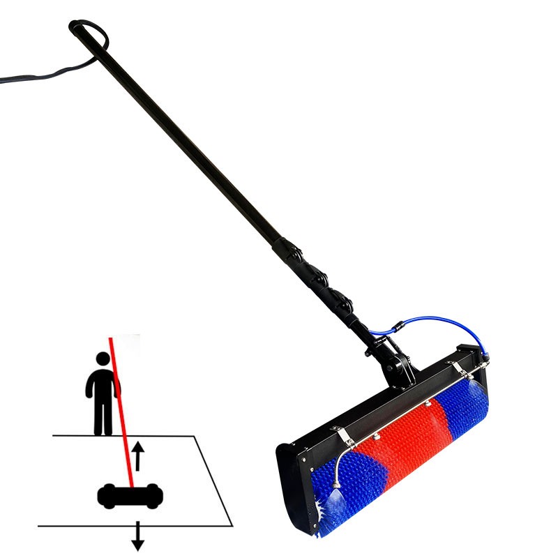 MO-EL MO-BRUSH - 4482 Spazzola Rotante a Batteria per Fotovoltaico