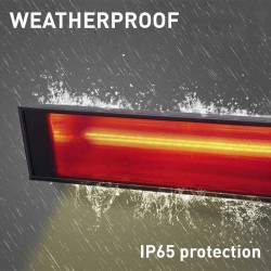 Sined Caldo Vetro Nero 2000 WiFi - Lampada Infrarossi a 3 potenze CALDO-VETRO-NERO-2000-WIFI