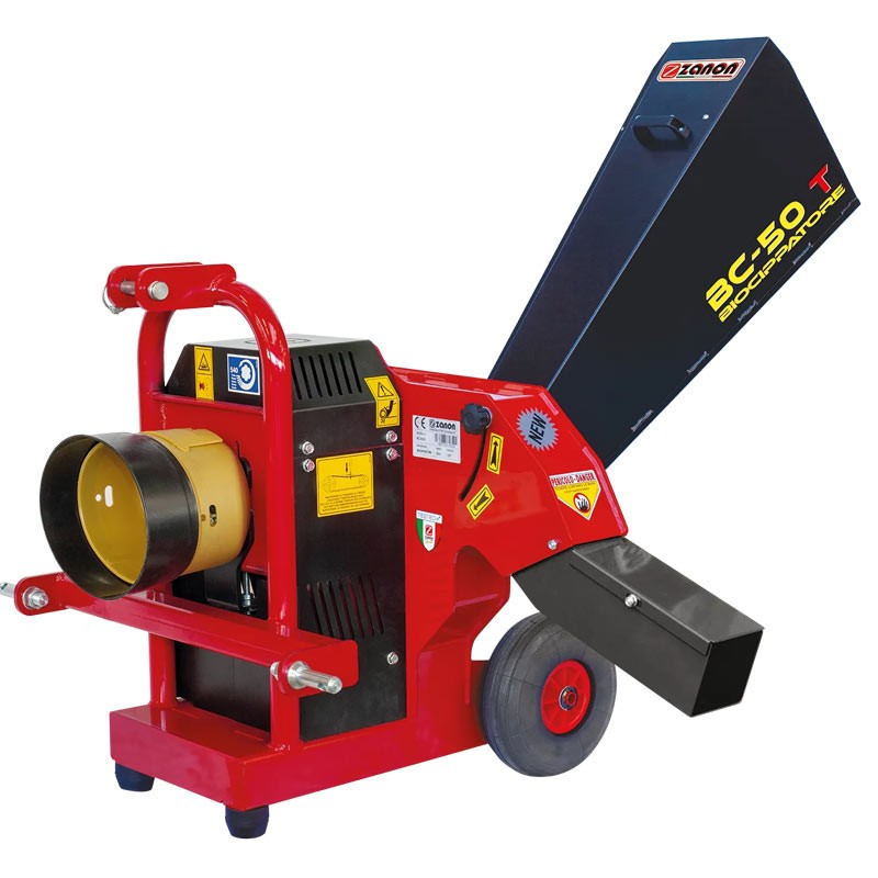 Zanon BC 50-T 1003708 - Biocippatore a Cardano per Trattori 20-50 HP con Taglio Ø 6 cm