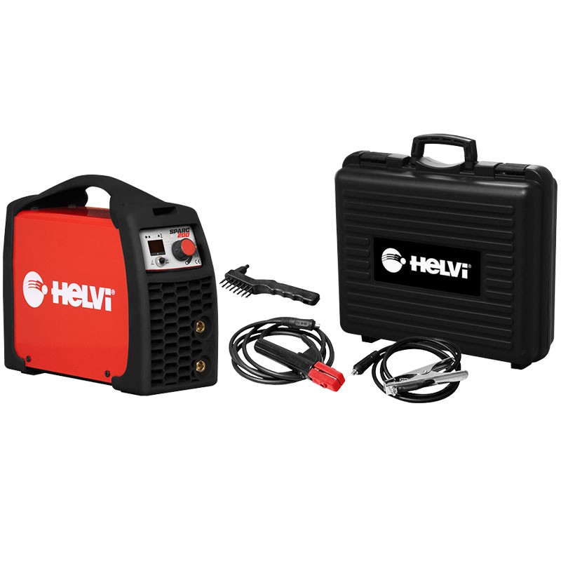 Helvi Sparc 200 + Kit Valigia - Saldatrice MMA