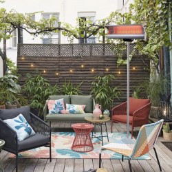 Sined Stufa Infrarossi Terra 2000 - Lampada Infrarossi Riscaldante