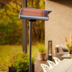 Sined Stufa Infrarossi Terra 2000 - Lampada Infrarossi per esterni con piantana