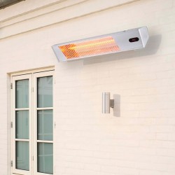 Sined Caldo IRA Inox 2000 WiFi - Stufa Infrarossi da Esterno con Telecomando e WiFi