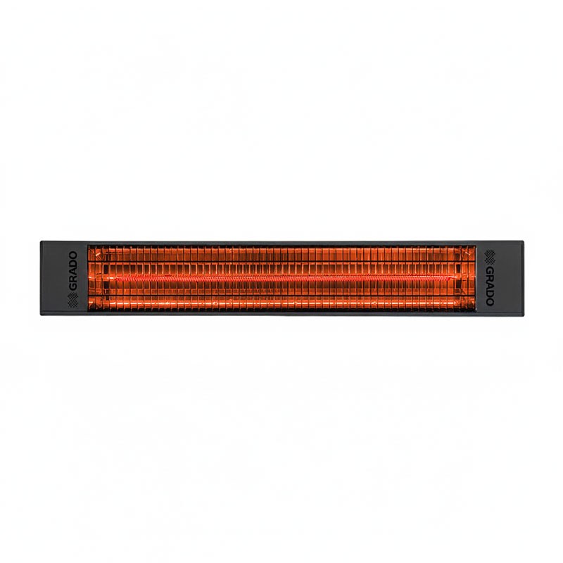 GH SOL-1200XL BK / SOL-1800XL BK Carbon - Lampade Riscaldanti in Fibra di Carbonio colore antracite