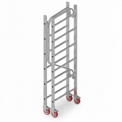 Gierre Flecto Pro Fast&Lock FX002FL - Trabattello Pieghevole 2,93 m in Alluminio