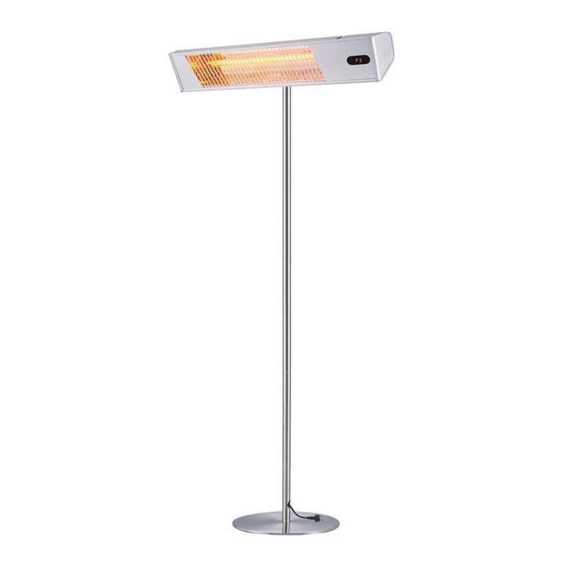 Sined Caldo IRA-INOX Palo WiFi - Stufa a Infrarossi Riscaldante con Telecomando e WiFi