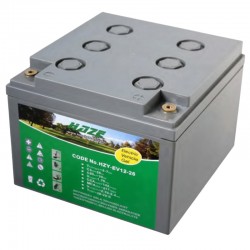 Accu Italia HZY12-26EV 7715120026 - Batteria Gel 12V 25,7Ah per Veicoli Elettrici e Professionali