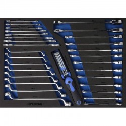 Hyundai 59005 - Carrello Porta Attrezzi 7 Cassetti 298 Attrezzi Inclusi