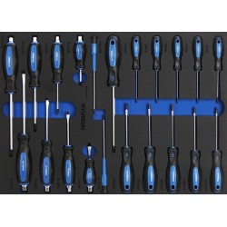 Hyundai 59005 - Carrello Porta Attrezzi 7 Cassetti 298 Attrezzi Inclusi