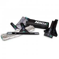 Unger ErgoTec NINJA AKN14 - Kit Pulizia Vetri Professionale 6 in 1