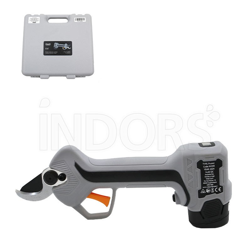 Volpi KV295 - Forbici Elettriche a Batteria - 14,4V 2,5 Ah