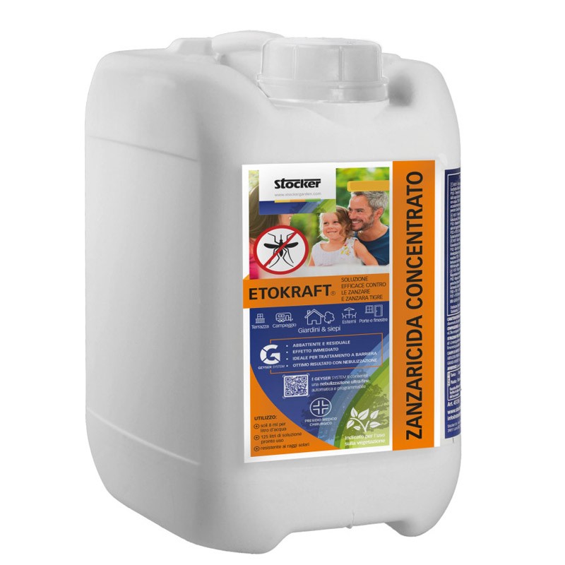 Stocker Etokraft 5 L - Zanzaricida Concentrato 45164 45147