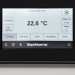 Dantherm AC 7000 - 1.003.000001 Condizionatore Portatile con Scambiatore Maggiorato
