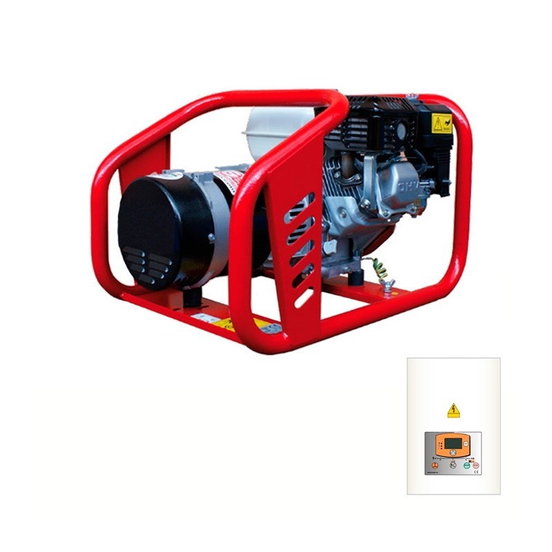 Tecnogen H8000E - Generatore di Corrente 7.2 kW - Avviamento Elettrico con AVR