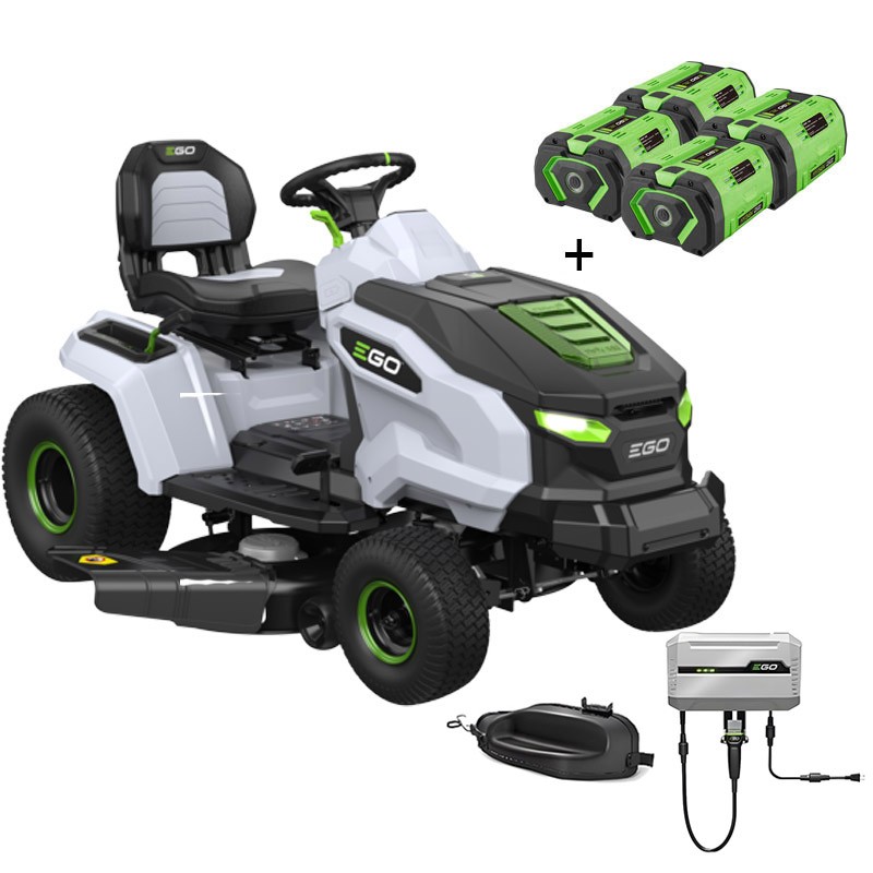 EGO TR 4201 E - Kit PROMO Trattorino Rasaerba 6000 mq