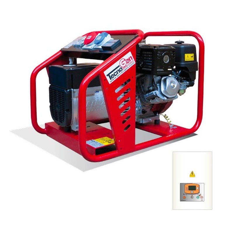 Tecnogen H6500TE - Generatore di Corrente Trifase Avviamento Elettrico con ATS