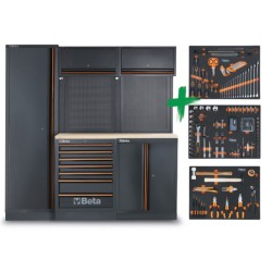 Beta C45PRO 2.0 B7 - Piano di Lavoro Industria 61 cm Attrezzi Inclusi