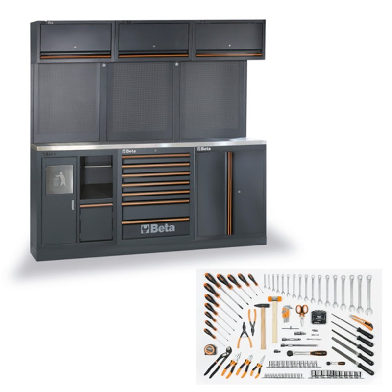 Beta C45PRO 2.0 A - Piano di Lavoro Industria 157 cm Attrezzi Inclusi