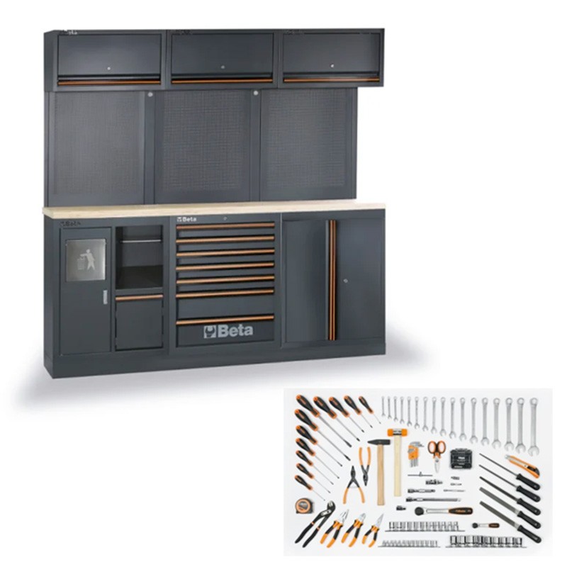 Beta C45PRO 2.0 A - Piano di Lavoro Industria 157 cm Attrezzi Inclusi