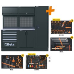 Beta RSC50 2.0 DX/223UT - Piano di Lavoro Officina - 223 Attrezzi Automotive Inclusi
