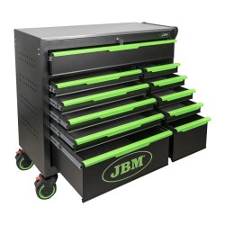 JBM 54725 - Carrello Portautensili Professionale - 11 Cassetti Set 332 Utensili