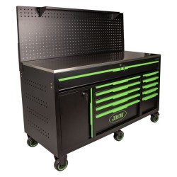 JBM 54724 - Carrello Officina Professionale - 332 Utensili Inclusi