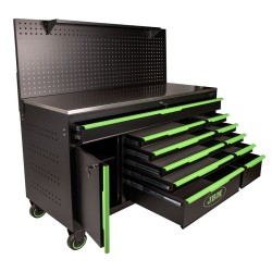 JBM 54724 - Carrello Officina Professionale - 332 Utensili Inclusi